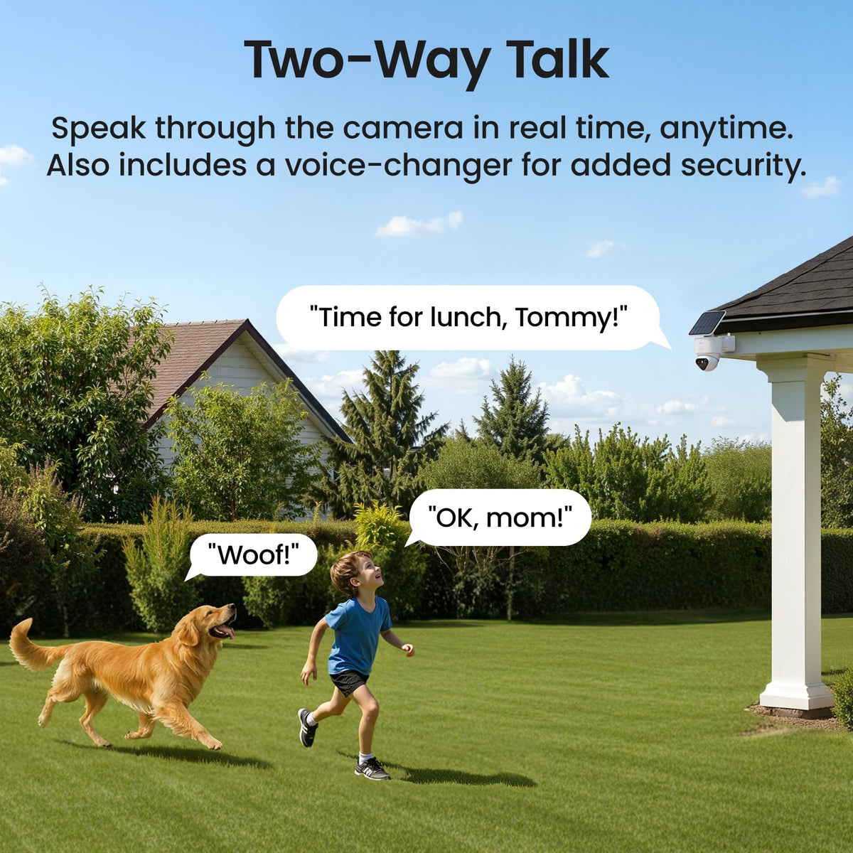 aosu T2 Ultra 4K Camera for Home Security, 2 Cam Kit,TrueColor Night Vision
