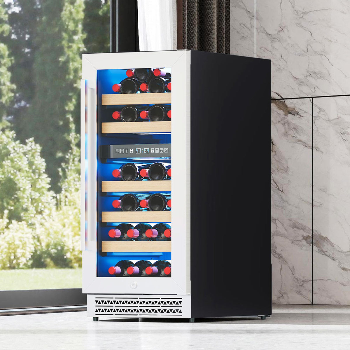 Albott 24 Inch Outdoor Beverage Fridge, 5.0 Cu.Ft Beverage Refrigerator