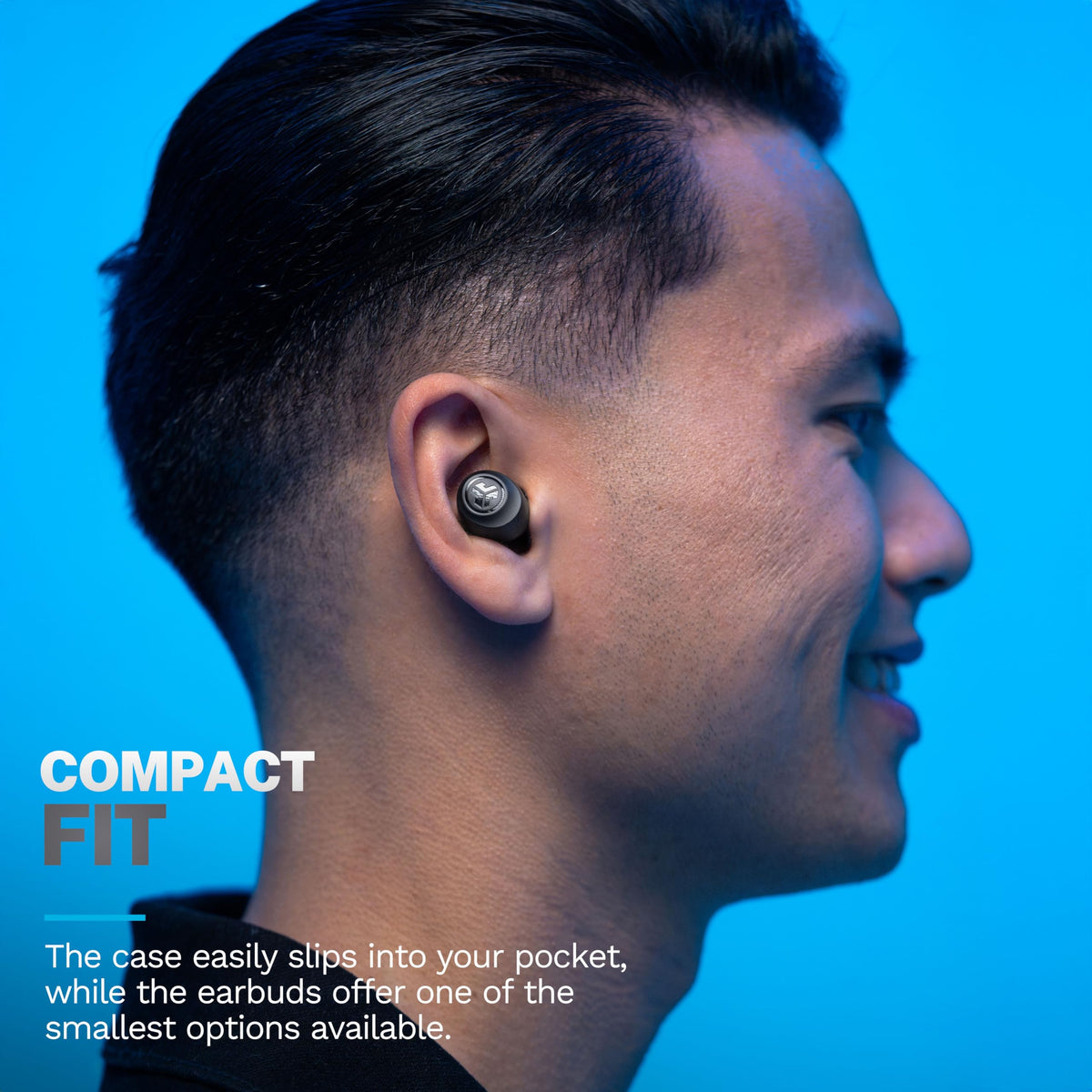 JLab Go Air Pop+ Earbuds, Dual Connect, EQ3 Sound, Mint Green