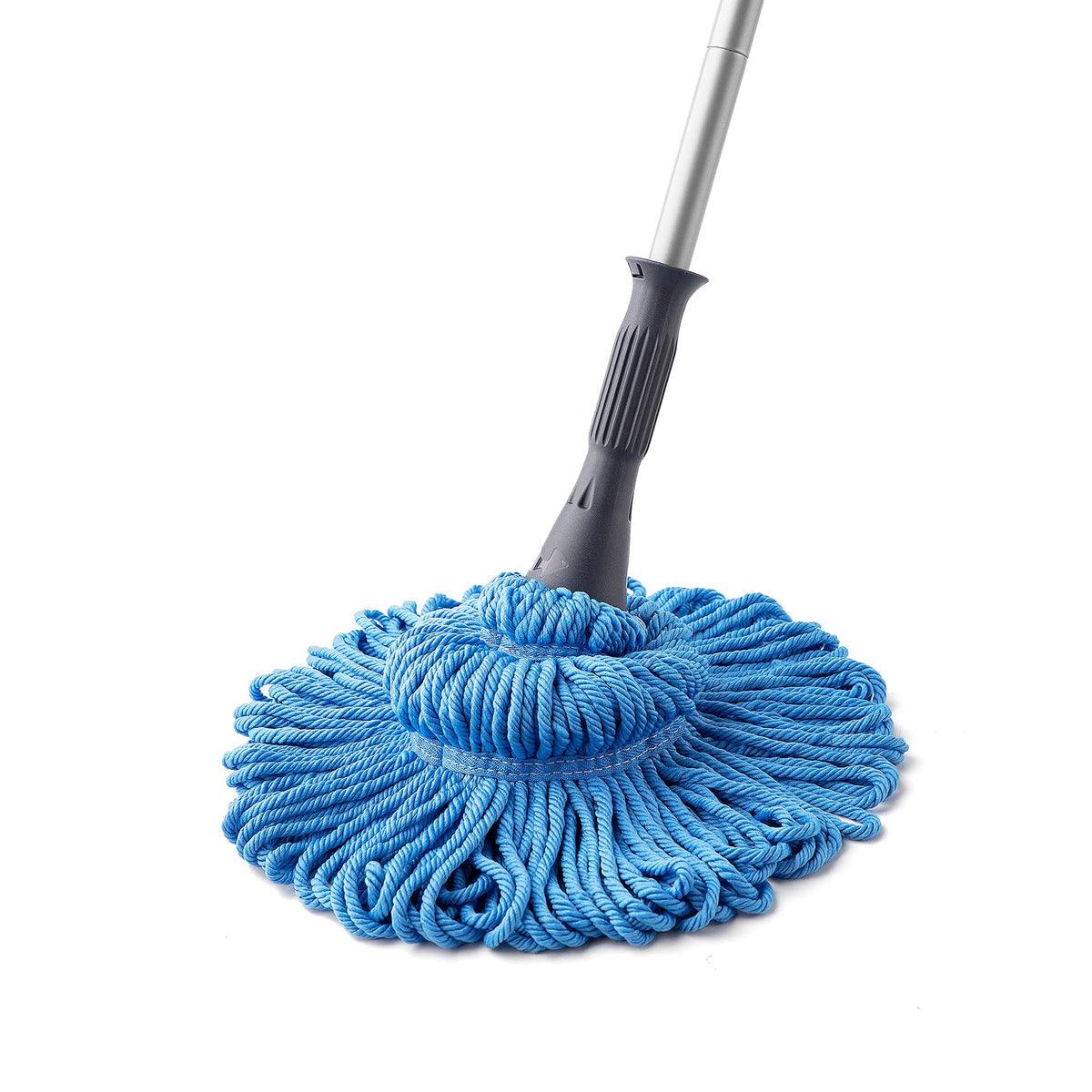 Eyliden Mop with 2 Reusable Microfiber Heads, Easy Wringing Twist Mop
