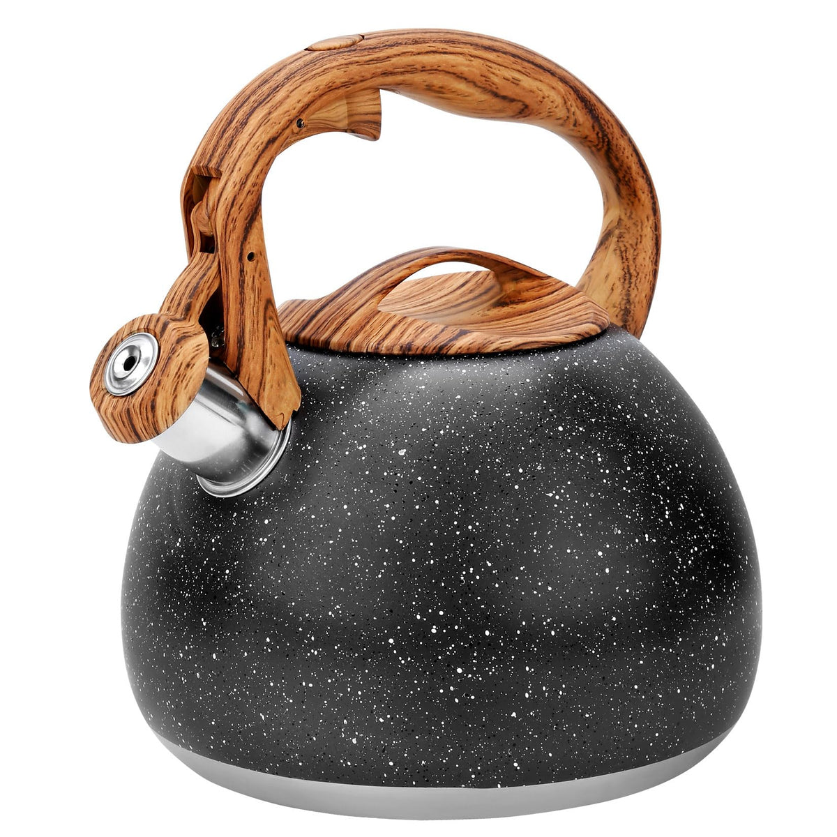 GGC Whistling Tea Kettle for Stove Top, 3.2QT/3L Stainless Steel Tea Kettle