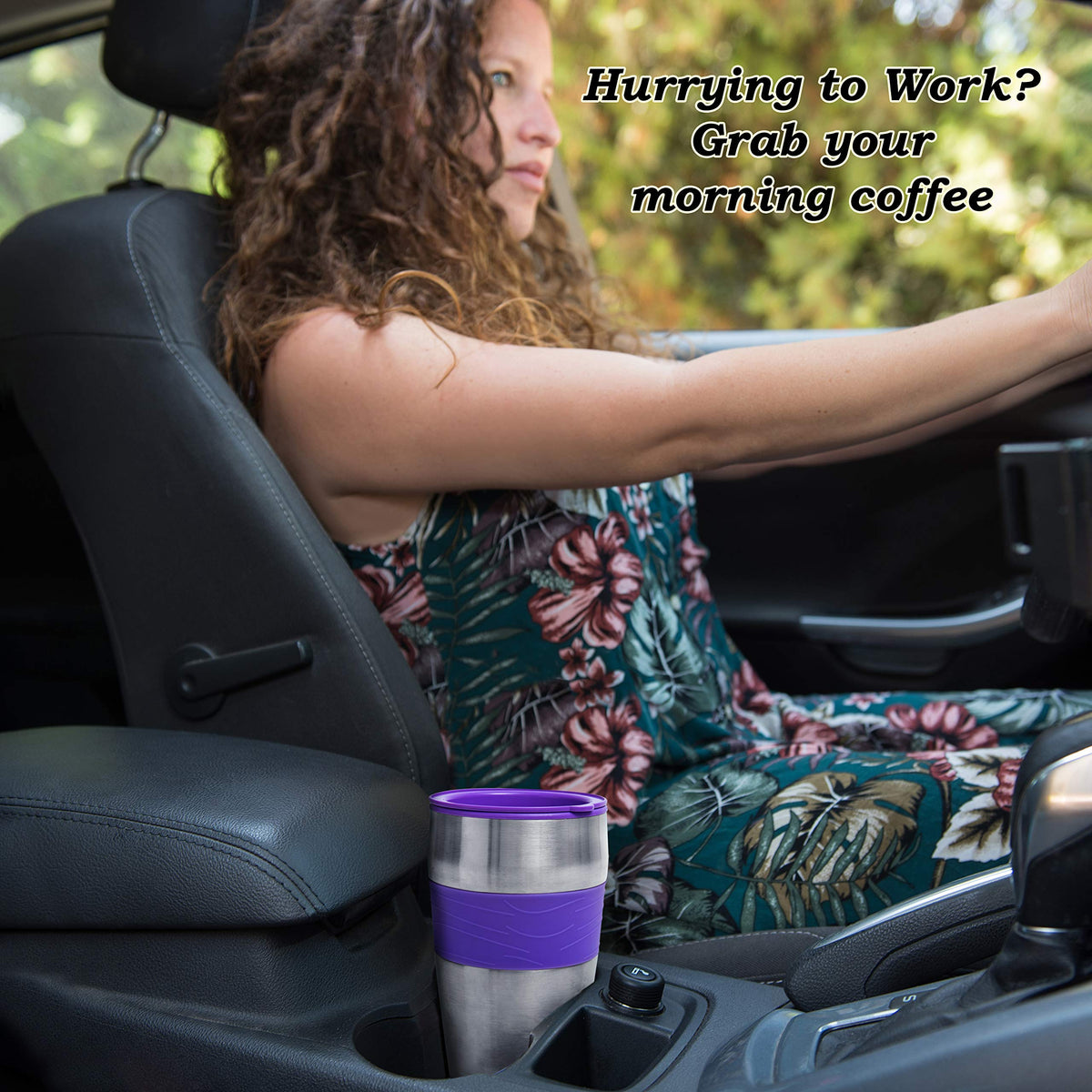 Mixpresso Single Serve & Single Cup Coffee Maker with 14oz Travel Mug Black