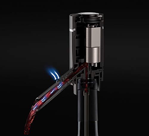EWCover Electric Wine Aerator Pourer, Automatic 121x105x51.8 MM, Black