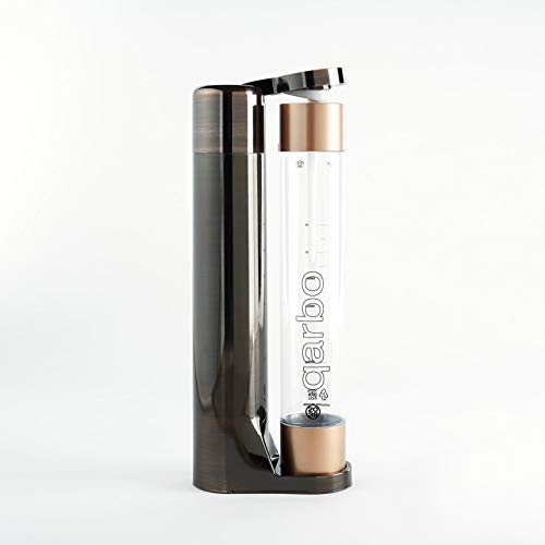 Twenty39 Qarbo - Sparkling Water Maker and Fruit Infuser - Premium Bronze