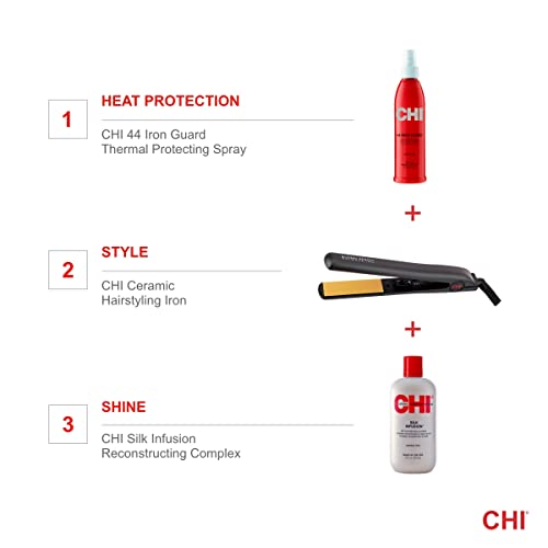 CHI Original Ceramic Hair 1 Count (Pack of 1), Professional Black