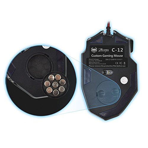 12 Programmable Buttons Zelotes C12 Gaming Mouse, AFUNTA Laser C12-Mouse