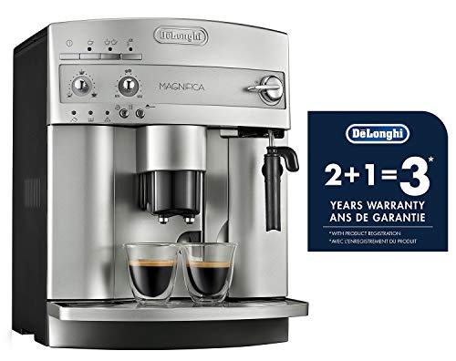 De'Longhi ESAM3300 Magnifica Super 11.00"W x 15.25"D x 14.38"H, Silver
