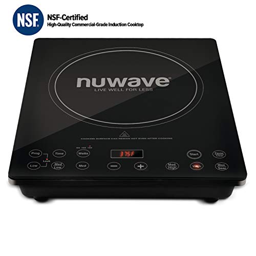 NUWAVE Pro Chef Induction Cooktop, NSF-Certified Pic Chef, Black