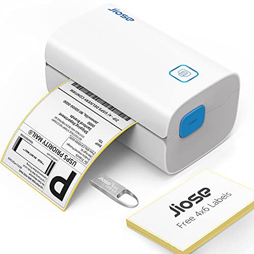 Jiose Shipping Label Windows & MacOS both Compatible, Gray Inner
