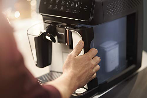 Philips 3200 Series Fully Automatic Espresso Machine w/ LatteGo, Black