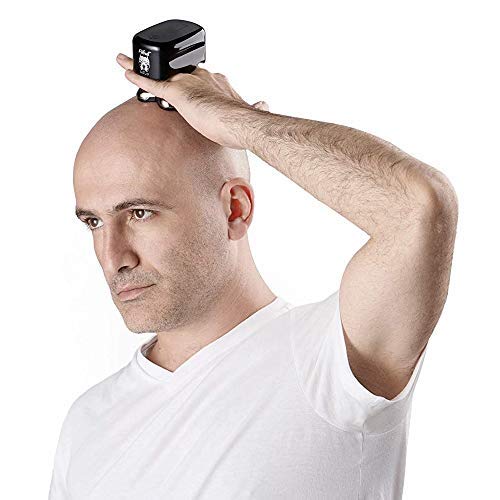Skull Shaver Pitbull Gold PRO Head for 1 Count (Pack of 1), Black