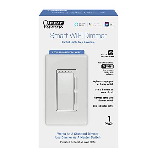 Feit Electric DIM WiFi Light Compatible with Amazon Alexa and Google White