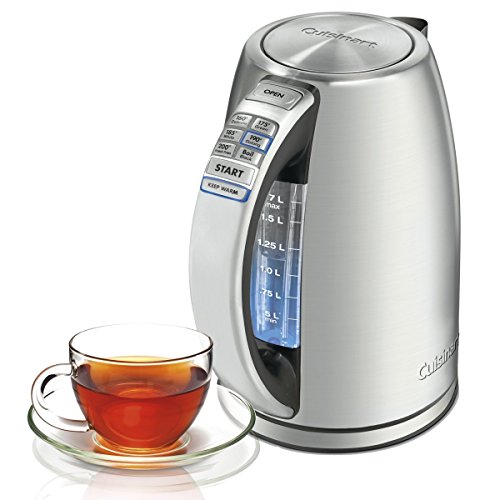 Cuisinart CPK-17 PerfecTemp 1.7-Liter Stainless Steel Cordless 1.7 L, Silver