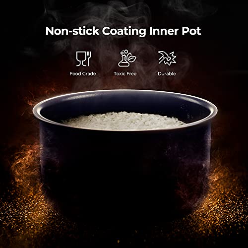 Cuckoo CR-0632F 6 Cup Micom Rice Cooker and Warmer, 10 Menu White/Silver