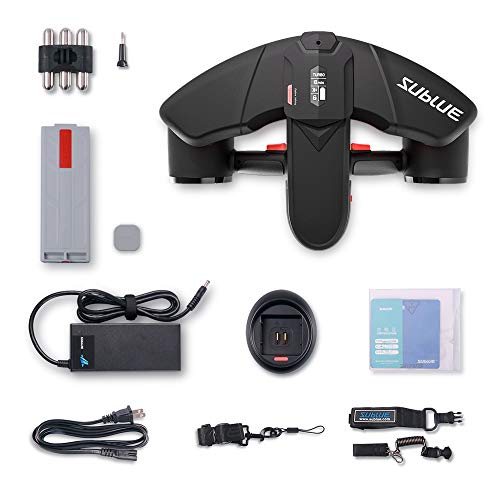 WINDEK SUBLUE Seabow Smart Underwater Scooter with Action Camera Black&Red