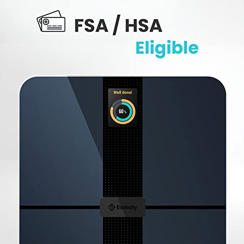 Etekcity Smart WiFi Body Fat Scale, FSA HSA Approved Accurate Dark Blue