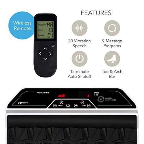 Daiwa Felicity Foot Massager Machine - Vibrating 1 Count (Pack of 1)