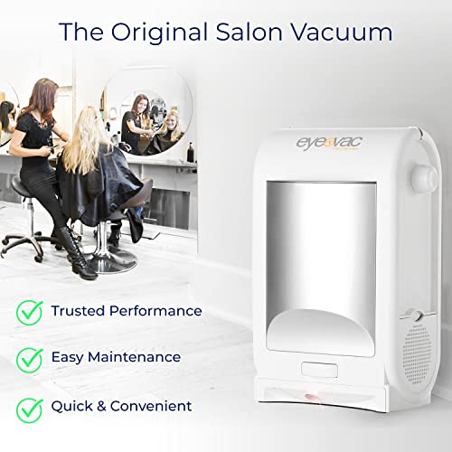 EyeVac PRO Touchless Stationary Vacuum - 1400 Watts Designer White
