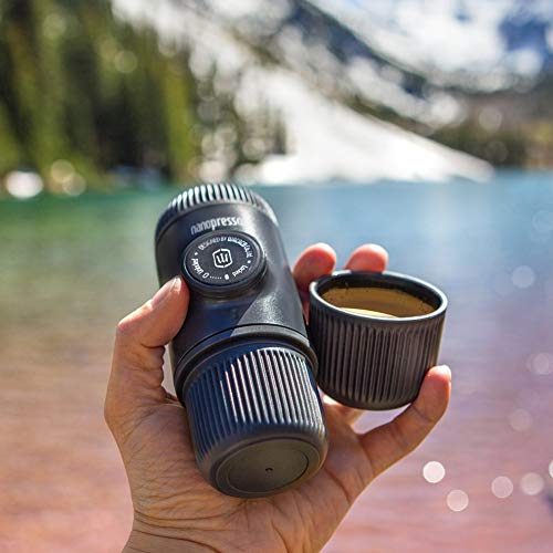 Wacaco Nanopresso Portable Espresso Maker, Upgrade Version of Black