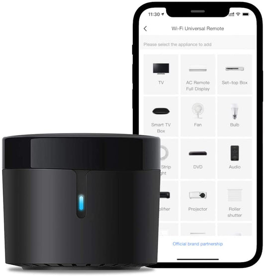 BroadLink RM4 Mini IR Universal Remote Control, Smart Home Automation Wi-Fi...