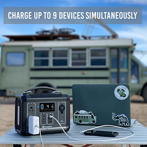 NinjaBatt Portable Power Station, 280Wh Backup Lithium Battery with 300W
