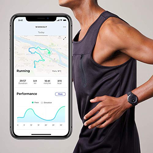Withings Steel HR Sport Hybrid Smartwatch (40mm) - Activity, 40mm, White