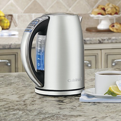 Cuisinart CPK-17 PerfecTemp 1.7-Liter Stainless Steel Cordless 1.7 L, Silver