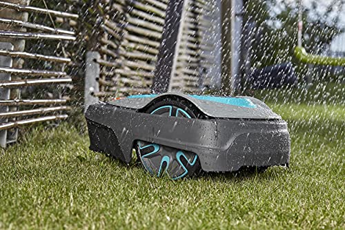 Gardena 15001-41 SILENO City 2700 sq ft Robotic Lawn Mower, Grey Gray