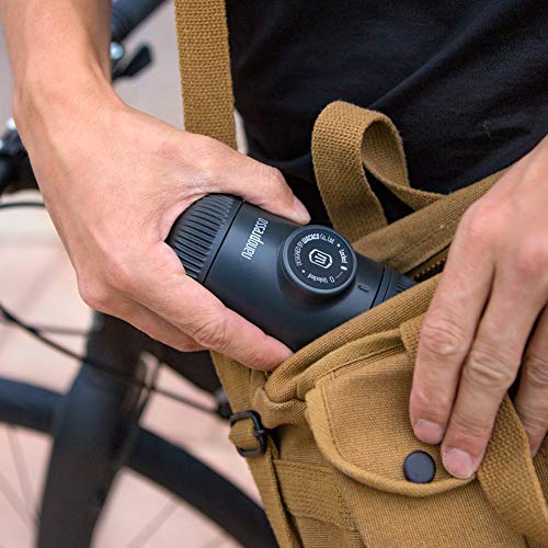 Wacaco Nanopresso Portable Espresso Maker, Upgrade Version of Black