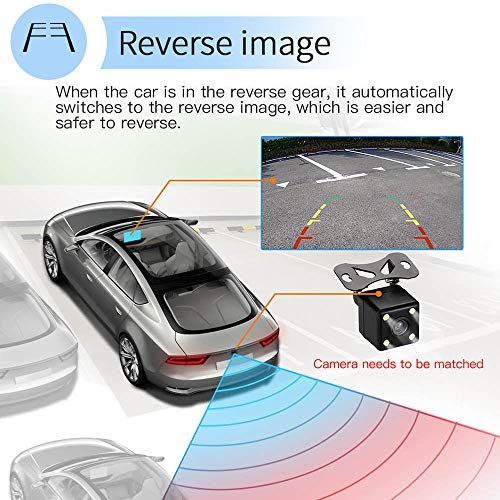 [2G+16G] Hikity 10.1 Inch Android Car Stereo Double Din Touch Screen 2G+16G