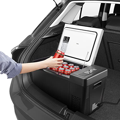 JoyTutus Portable 12 Volt Refrigerator, 23 Quart(22L) Car Fridge for 23 Quart