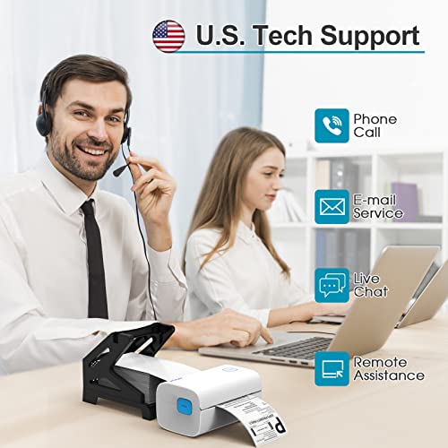 Jiose Shipping Label Windows & MacOS both Compatible, Gray Inner