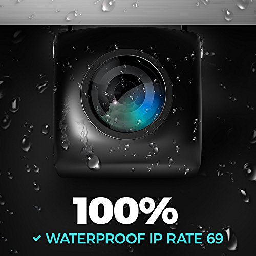 YANEES Car Backup Camera - HD 1080p - Rear View - Waterproof Premium