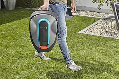 Gardena 15001-41 SILENO City 2700 sq ft Robotic Lawn Mower, Grey Gray