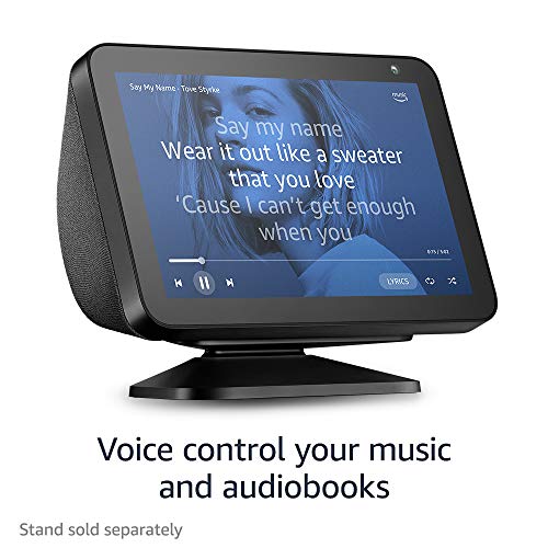 Echo Show 8 - stay connected and in touch with Alexa - Charcoal