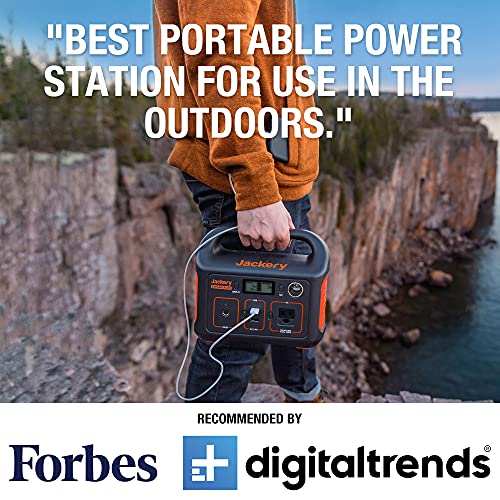 Jackery Portable Power Station Explorer 240, 240Wh 1 Count (Pack of 1), Black