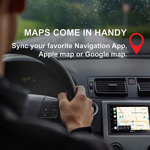 BOSS Audio BVCP9685A Apple Carplay Android Auto Car Multimedia Player -...
