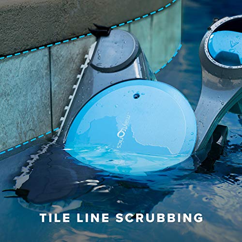 DOLPHIN Premier Robotic Pool Cleaner with Powerful Dual Scrubbing Brushes...