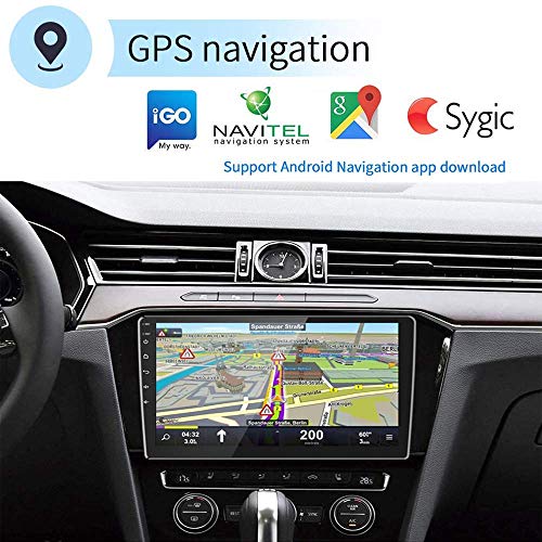 [2G+32G] Upgrade Hikity Double Din Android Car Stereo 10.1 Inch Touch 2G+32G