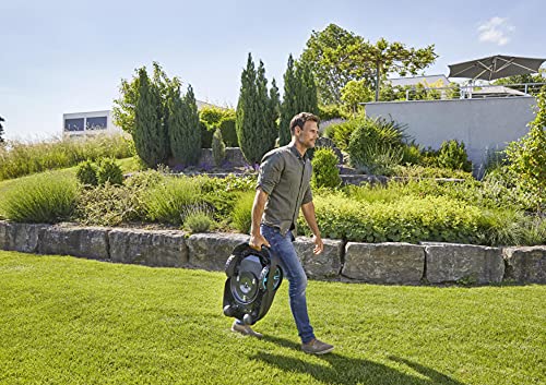 Gardena 15101-41 SILENO Life 8100sq ft Robotic Lawn Mower, Grey Gray