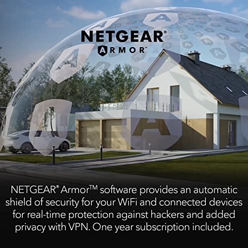 NETGEAR Orbi Tri-Band WiFi 6 Mesh System (RBK863S) – Router with 2 Satellite...