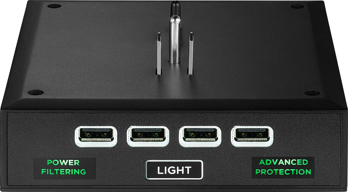 Rocketfish™ - 6-Outlet/4-USB Wall Tap Surge Protector - Black