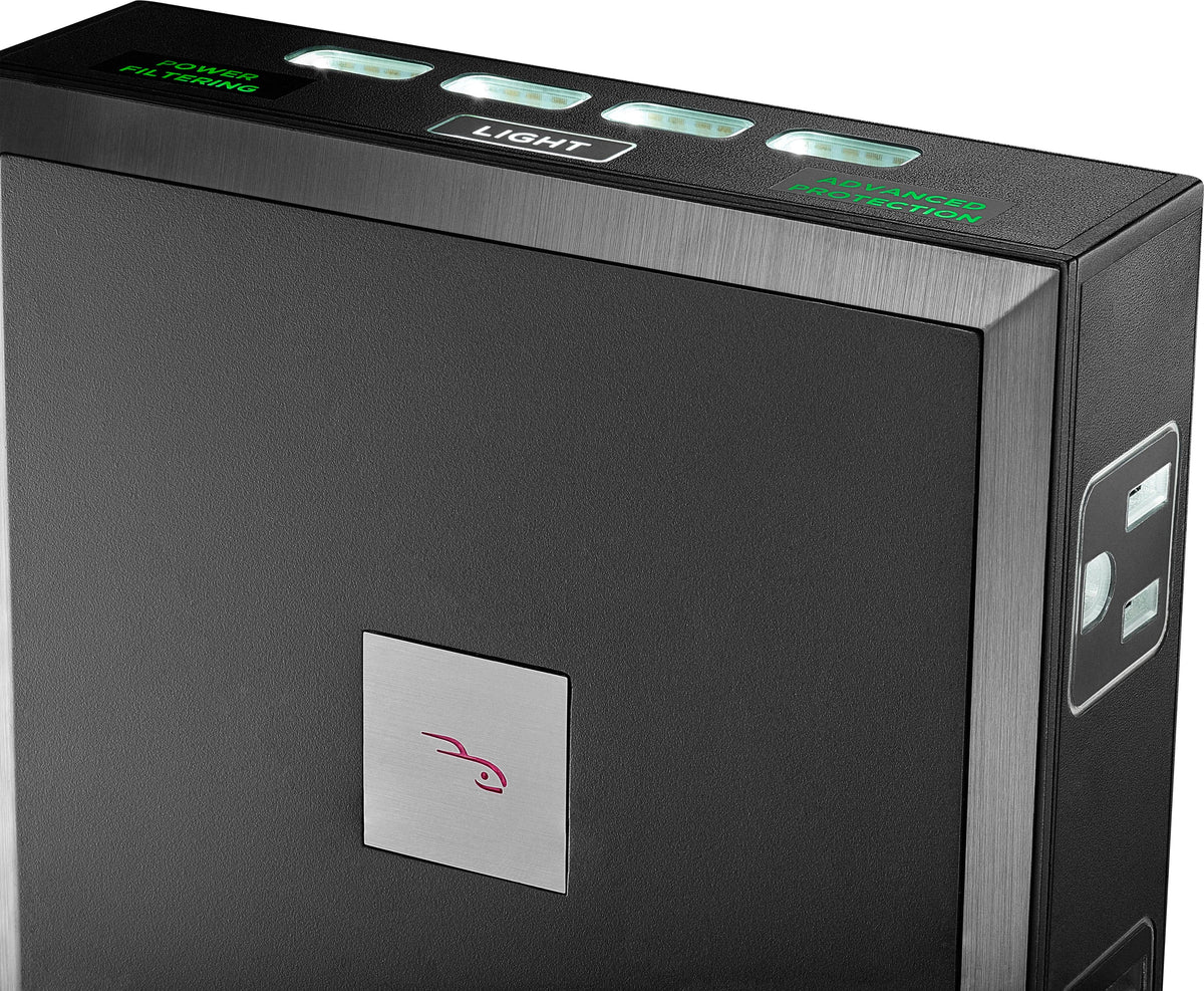 Rocketfish™ - 6-Outlet/4-USB Wall Tap Surge Protector - Black