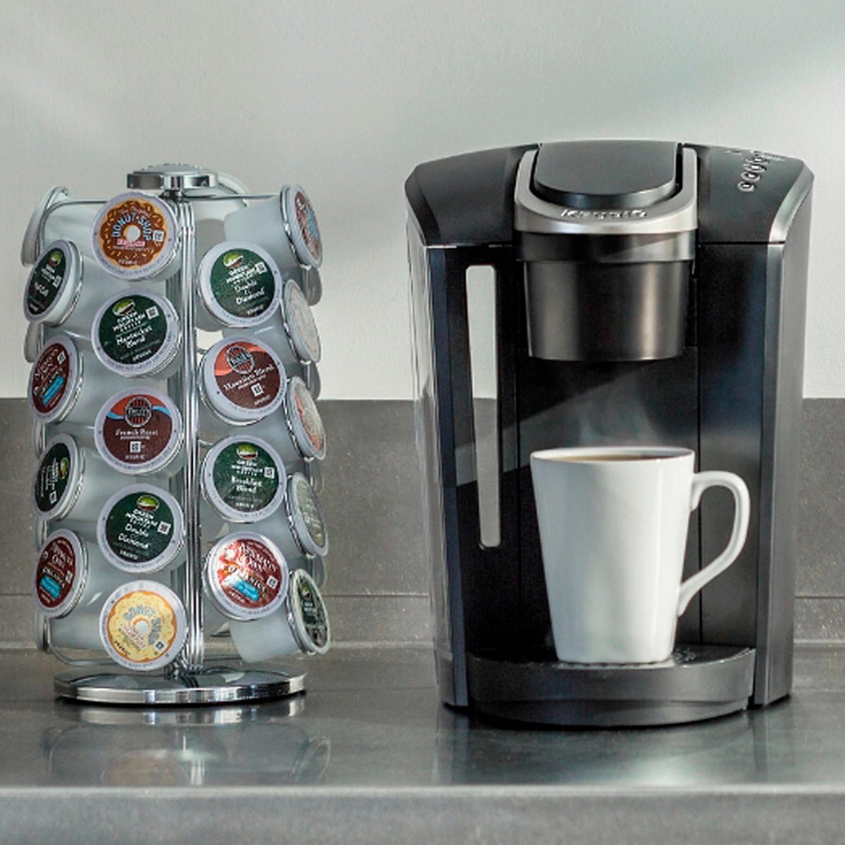Keurig - K-Select Single-Serve K-Cup Pod Coffee Maker - Matte Black