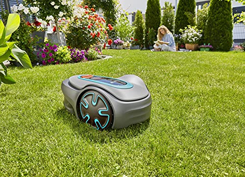 GARDENA SILENO Minimo - Fully automatic robotic lawnmower with Bluetooth Gray