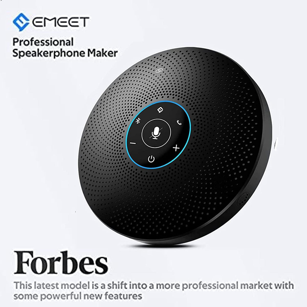 Bluetooth Speakerphone - eMeet M2 Max Professional Conference Speaker Black