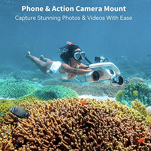 WINDEK SUBLUE WhiteShark Mix Pro Underwater Scooter with Action Black