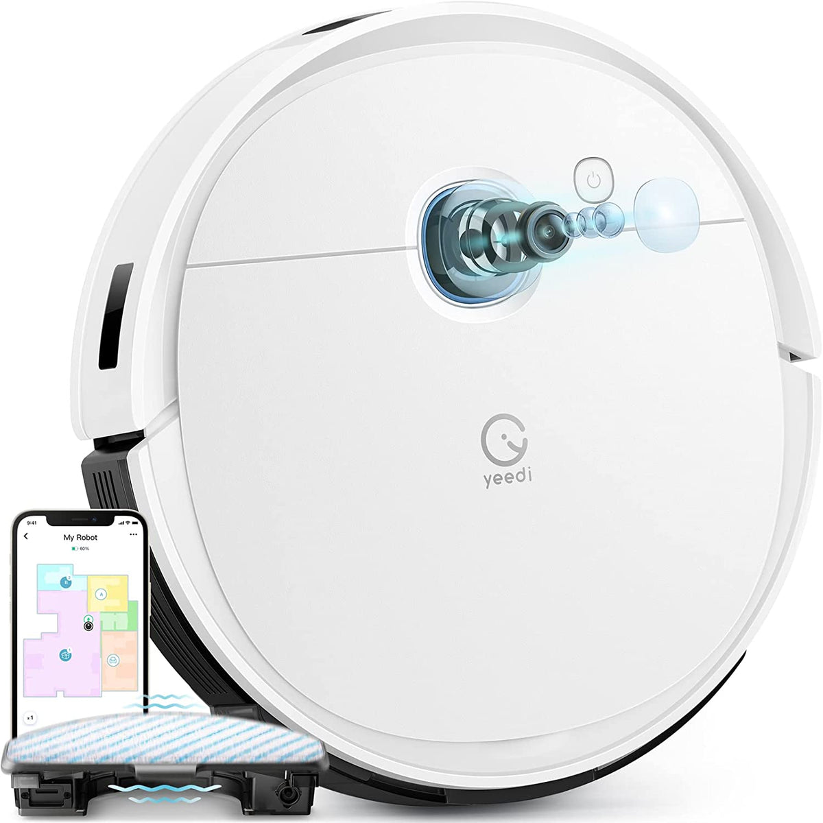 yeedi vac 2 pro Robot Vacuum and Mop Combo, 3000Pa Suction Yeedi Vac 2 Pro