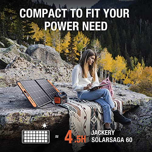Jackery Portable Power Station Explorer 160, 167Wh Lithium Battery Black