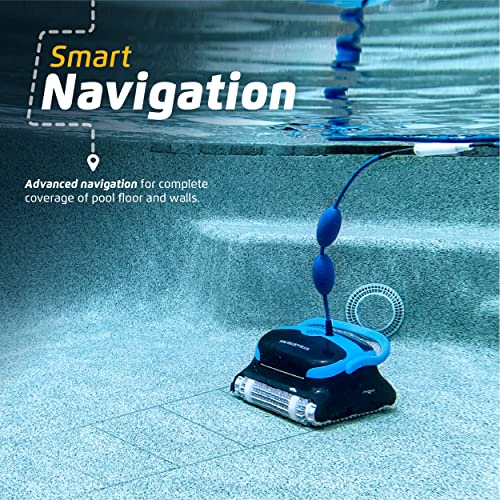 Dolphin Nautilus CC Plus Robotic Pool [Vacuum] Cleaner - 50 Feet, Blue/Black